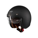 Casque jet mt helmets le mans 2 sv s - pure noir mat