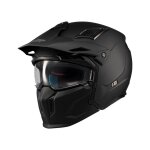 Casque jet mt helmets streetfighter sv s - pure noir mat