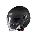 Casque jet mt helmets viale sv s - pure noir mat