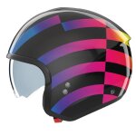 Casque jet nolan n20 - 2 policromo noir / multicolore