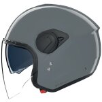 Casque jet nolan n20 - 2 visor classico gris brillant