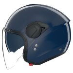 Casque jet nolan n20 - 2 visor classico nobile deep blue