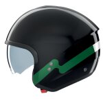 Casque jet nolan n20 - 2 zefiro noir / italie