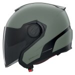 Casque jet nolan n40 - 5 classico nobile vert gris mat