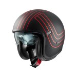 Casque jet premier vintage ex chromed bm red
