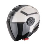 Casque jet scorpion exo exo - city ii - cosmos beige / noir