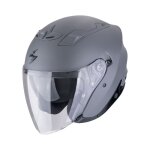 Casque jet scorpion exo exo - z1 - uni gris ciment