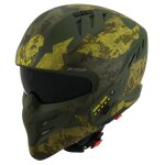 Casque jet suomy armor - urban squad camouflage army green
