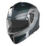 Casque modulable agv streetmodular - levico grey / silver
