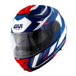 Casque modulable givi x. 21 evo f number blue / white / red
