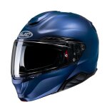Casque modulable hjc rpha 91 - uni semi flat metallic blue