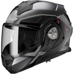 Casque modulable ls2 ff901 advant x - metryk matt titanium silver