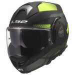 Casque modulable ls2 ff901 advant x - nova black / hi vis
