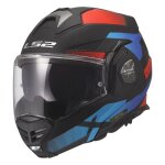 Casque modulable ls2 ff901 advant x - nova black / red / blue
