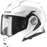 Casque modulable ls2 ff901 advant x - solid blanc