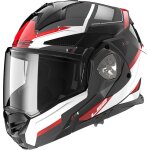 Casque modulable ls2 ff901 advant x - spectrum black white red