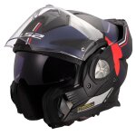 Casque modulable ls2 ff901 advant x - ultra blue / red