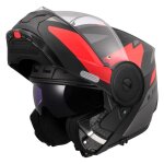 Casque modulable ls2 ff902 scope ii - duria black / red