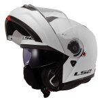 Casque modulable ls2 ff908 strobe ii white