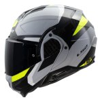 Casque modulable ls2 ff910 advant ii - triple light grey