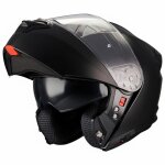 Casque modulable mt helmets genesis sv - pure noir mat