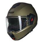 Casque modulable nolan n120 - 1 - classico nobile noir / pierre