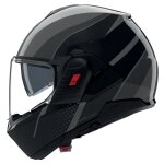 Casque modulable nolan n120 - 1 fluente gris / noir