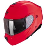 Casque modulable scorpion exo exo - 930 evo - solid rouge fluo
