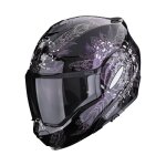 Casque modulable scorpion exo exo - tech evo - dream noir / cam�l�on