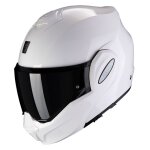 Casque modulable scorpion exo exo - tech evo - solid blanc