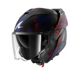 Casque modulable shark oxo speed - tech black blue red