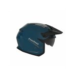 Casque trial hebo v6 mono duo 2025 bleu azur