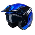 Casque trial kenny miles graphic 2025 blue