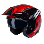 Casque trial kenny miles graphic 2025 red