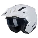 Casque trial kenny miles solid 2025 white