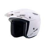 Casque trial kenny trial up solid 2025 white