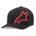 Casquette alpinestars corp shift 2 curbrim black / red