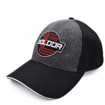 Casquette bol d'or corpo anthracite / noir