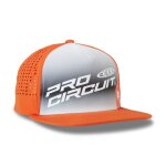 Casquette fox foyl pro circuit snapback orange