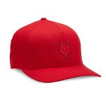 Casquette fox head flexfit flame red