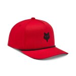 Casquette fox head rope flame red
