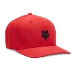Casquette fox head select flexfit flame red