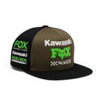Casquette fox kawasaki snapback hat enfant black