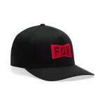 Casquette fox typeface flexfit hat noir