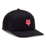 Casquette fox woman boundary trucker black / pink