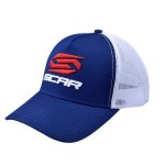 Casquette scar trucker dark blue / white