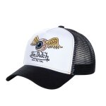 Casquette von dutch trucker noir / blanc