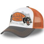 Casquette von dutch trucker patches orange