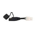 Chargeur de batterie oxford adaptateur male type sae noir