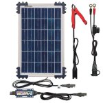 Chargeur de batterie tecmate optimate solar duo avec panneau 10w tm522d1